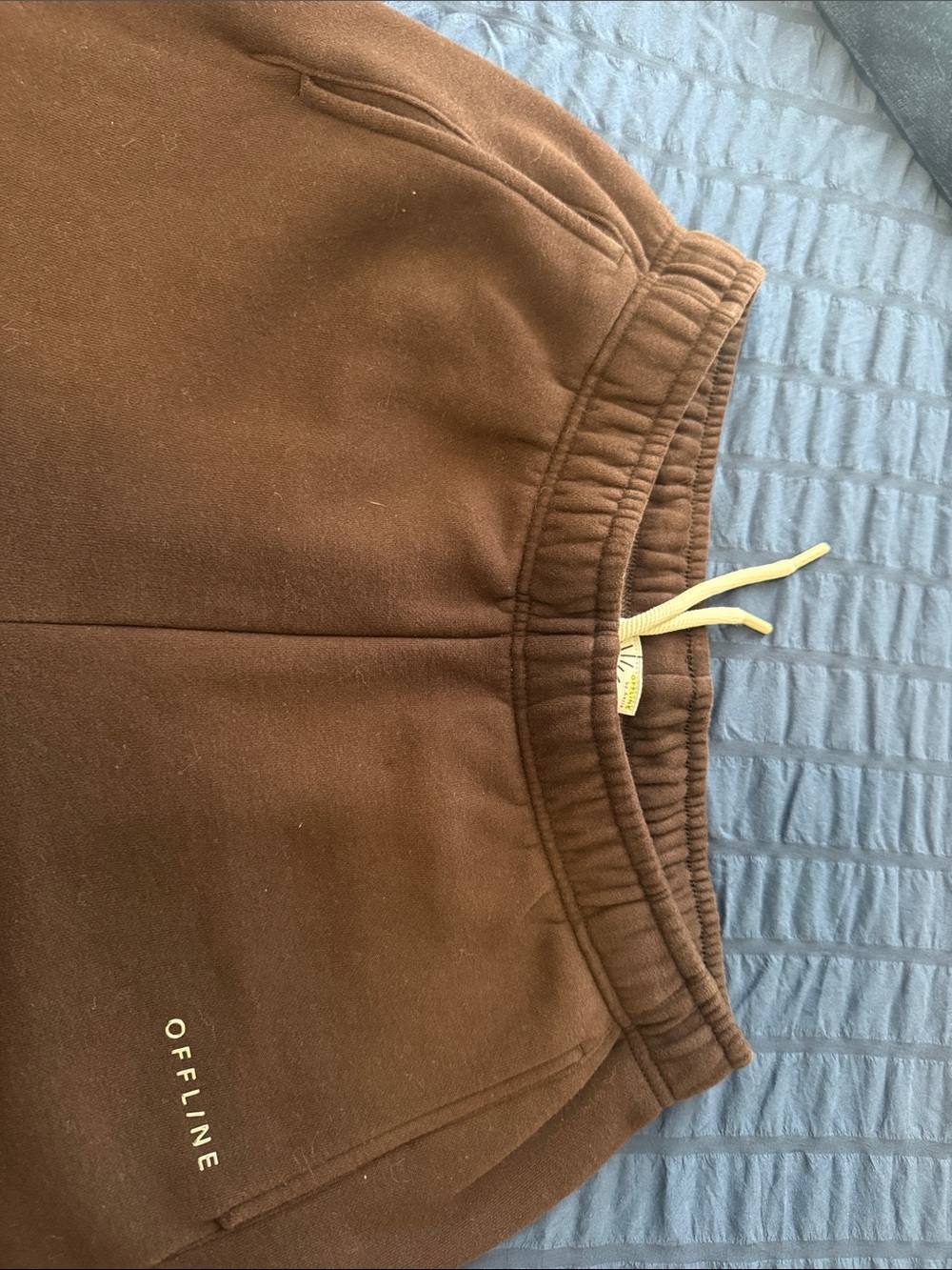 OFFLINE Women's Brown Fleece Jogger Pants